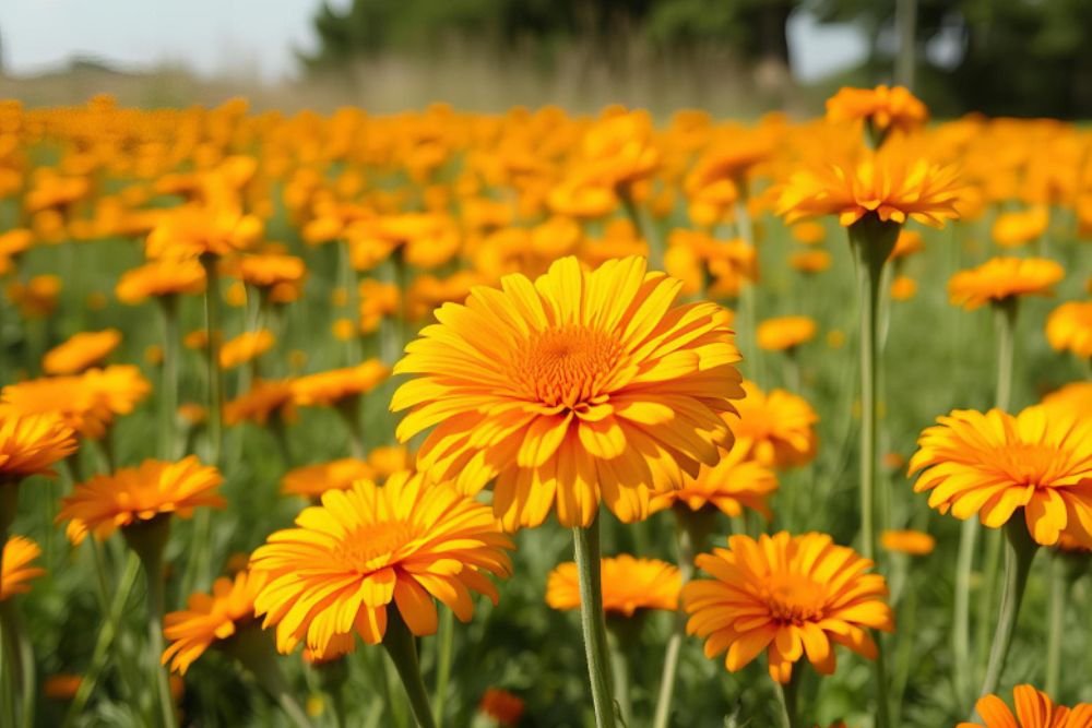 caléndulas flores